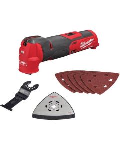 Milwaukee M12™ - Oscillating Multi-Tool w/Blade, Sanding Pad & Paper