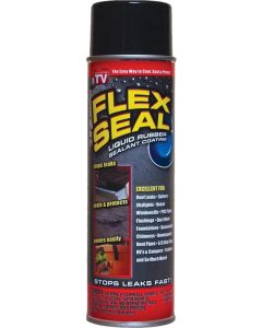 Flex Seal - Aerosol Liquid Rubber Sealant - Black - 14oz