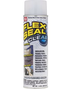 Flex Seal - Aerosol Liquid Rubber Sealant - Clear - 14oz