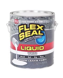 Flex Seal - Liquid Rubber Sealant - White - 1 Gallon