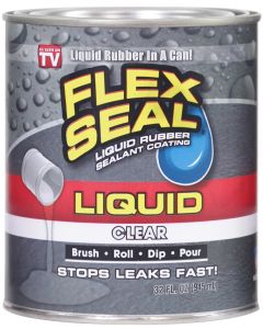 Flex Seal - Liquid Rubber Sealant - Clear - 32oz