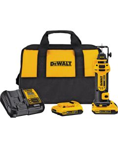 Dewalt - MAX™ - DCS551D2 - Drywall Cut-Out Tool 20V (Tool/Battery/Charger/Bag)