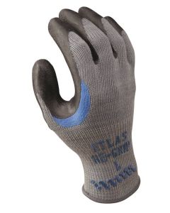 Atlas Gloves - ReGrip Rubber Palm - Dark Gray - #330 - XLarge