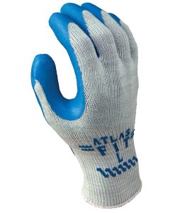 Atlas Gloves - Fit Style - Gray w/Blue Coating - #300 - XLarge 