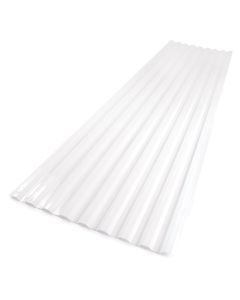 Suntuf - Polycarbonate Roofing - Box Rib - White Opal - 26"x10'