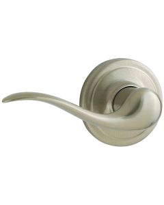 Kwikset - Tustin - Passage/Hall/Closet Lever - Satin Nickel - 720TNL15CP