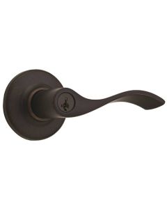 Kwikset - Balboa - Keyed Entry Lever - Venetian Bronze - 405BL-11P