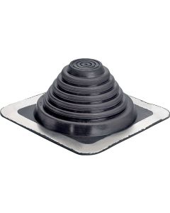 Pipe Flashing - Master Flash - EPDM Rubber - 1/4" to 4" Pipe - 8" x 8" 