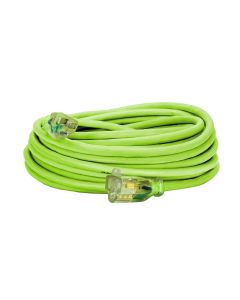 Flexzilla - Extension Cord - Pro - Extreme All Weather w/Lighted Plug - Green - 14/3 x 50'