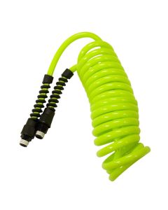 Flexzilla - Air Hose - Polyurethane Recoil - 1/4" MNPT - 1/4" x 10'