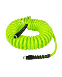 Flexzilla - Air Hose - Polyurethane Recoil - 1/4" MNPT - 1/4" x 25'