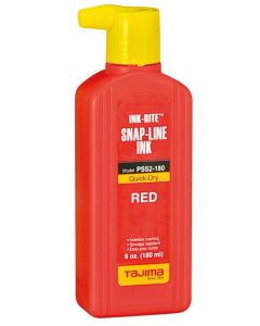 Tajima - Ink-Rite - Snap Line Ink - Quick Dry - Red - 6oz