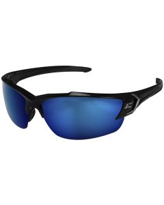 Edge - Safety Glasses - TSDKAP218-G2 - Khor - Black Frame - Polarized Blue Mirror Lens