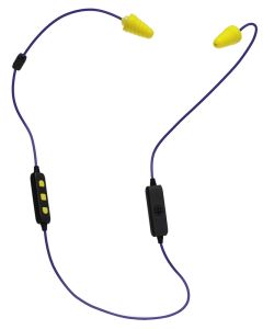 Plugfones - Liberate™ - Bluetooth Earphone - 23/26 dB - Blue/Yellow - 34"