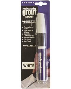 Miracle - Grout Pen - Reversible Tip - White - Average Coverage 175LF