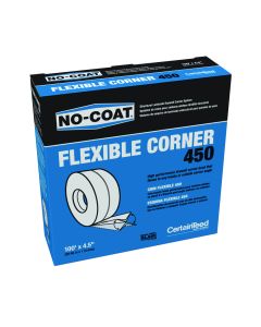 Drywall Corner - No-Coat Flexible Rolled #450 - 4-1/2"x100' 