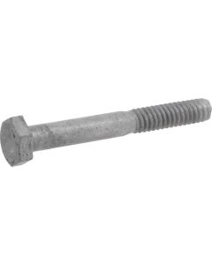 Hex Bolt - Galv - 1/4"x2"