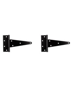 NH - Hinge - T-Hinge - Black - 8" - 2ct