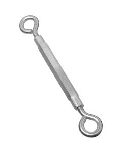 NH - Turnbuckle w/Eye Ends - Aluminum/Zinc - .5x17 (1/2x17") 