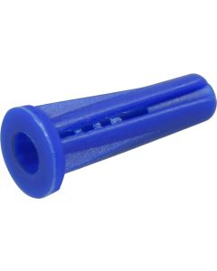 Conical Plastic Anchor - Blue - #6-#8x3/4"