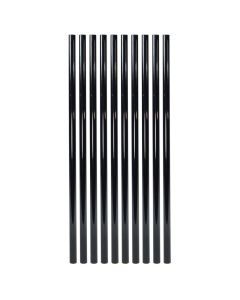 Fortress - FE26 - Balusters - Vintage Round - Plain - .75"x32" - Gloss Black - 10ct