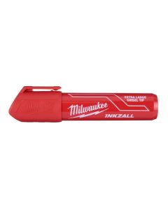 Milwaukee - Inkzall™ - Permanent Marker - X-Large Chisel Tip - Red