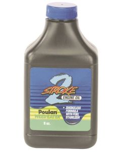 Poulan Pro - 2-Stroke Engine Oil - Blue - 8oz