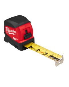 Milwaukee - Tape Measure - Compact Wide Blade - 16' - #48-22-0416