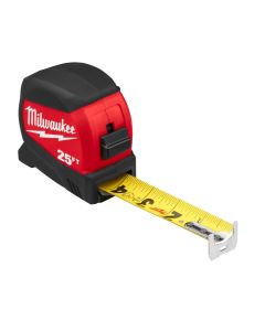 Milwaukee - Tape Measure - Compact Wide Blade - 25' - #48-22-0425