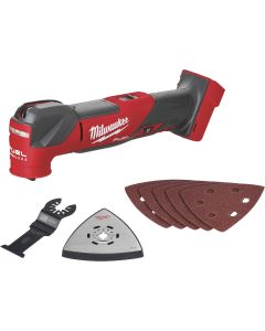 Milwaukee M18™ - Oscillating Multi Tool w/Blade, Sanding Pad & Paper