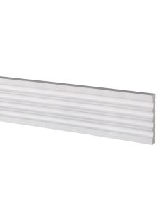 Azek Moulding - Fluted/Reeded - 15/16"x5-1/4"-16' (AZM-606)