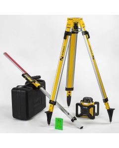 Stabila Laser Level - Green Laser Set w/Tripod & Grade Rod - #LAR-160G