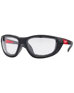 Milwaukee - Safety Glasses - Hi-Performance Clear Glasses w/Gasket