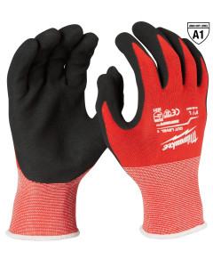 Milwaukee - Gloves - Nitrile Dipped/Cut Level 1 - LG