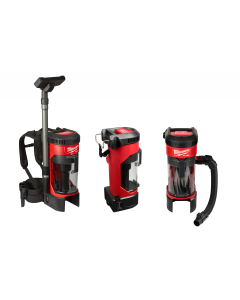 Milwaukee M18™ - 3-in-1 Backpack Vacuum - 1 Gal Bagless (Tool Only) 