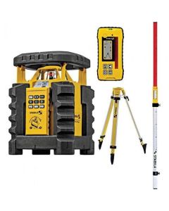 Stabila Level - LAR 350 Interior/Exterior Laser Set w/Tripod & Grade Rod - #05700TR