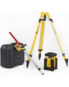 Stabila Level - LAR 300 Exterior Rotary Laser Set w/Tripod & Grade Rod