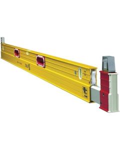 Stabila Level - 6' to 10' Plate Level w/removable Standoffs - #35610