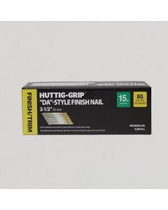 HuttiGrip - Finish Nail - DA Type - 15Ga x 2-1/2" EG - 4M