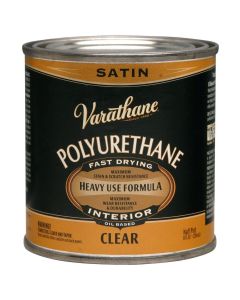 Varathane Int Satin Clear - 1/2pt (91)