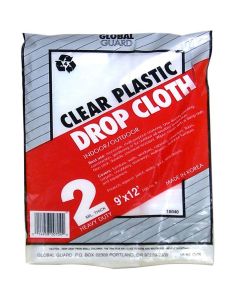 9X12 2 Mil Plastic Drop Cloth