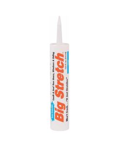 Sashco - Big Stretch Caulk #10006 - Clear 10.5oz 