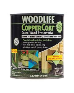 Coppercoat Wood Preservative Green Qt