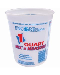 Pail/Bucket - 1Qt - Mix'n Measure - Plastic