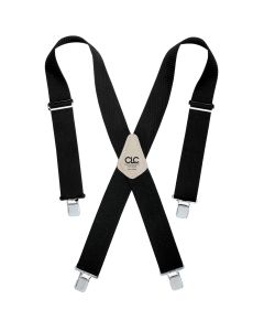 CLC - Tool Works™ - Suspenders - 2" Heavy Duty Straps - Black - #110BLK