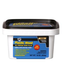 Dap - Plastic Wood Filler Paste - Natural 16oz