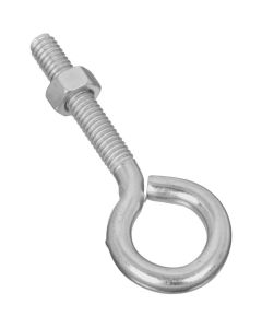 NH - Eye Bolt w/Hex Nut - Zinc - .3125x3.25 (5/16x3-1/4")