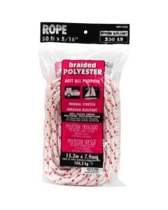 Rope - Diamond Braided Poly - #10x50'