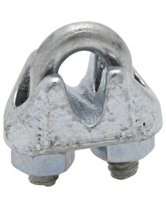 NH - Wire Rope Clip - Galv - .125 (1/8" Dia Cable) 