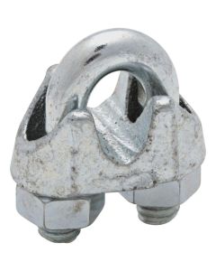 NH - Wire Rope Clip - Galv - .25 (1/4" Dia Cable)